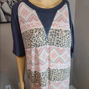 Leopard Pattern Top